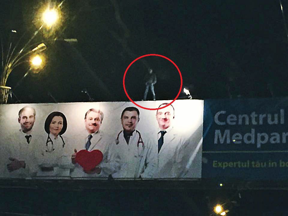 Tentativă de sinucidere lângă circul din Chișinău