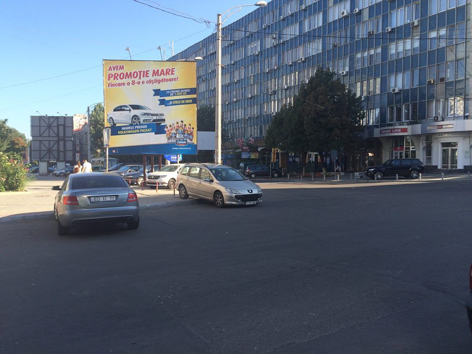 Cum și-a parcat mașina un șofer din Capitală