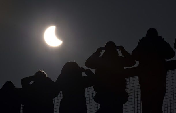 Солнечное затмение 2015: лучшие фотографии со всего мира