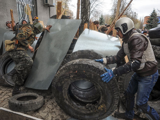 В Славянске действует украинский спецназ