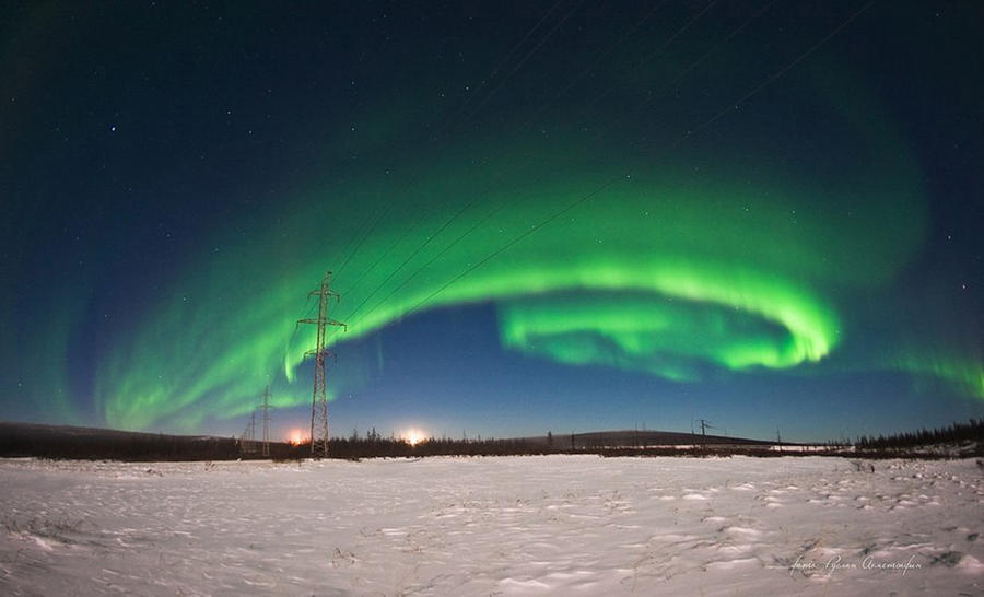 ​Северное сияние: Фотографу удалось запечатлеть уникальные кадры
