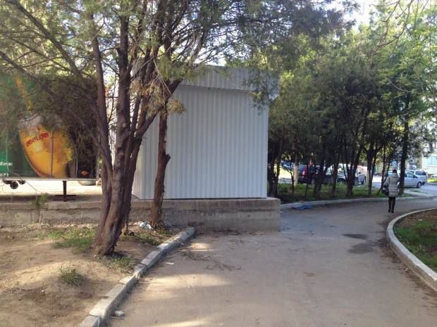 Încă o gheretă dubioasă a apărut în capitală