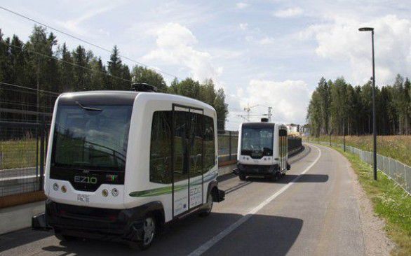 În Olanda se testează primul microbuz fără şofer din ţară