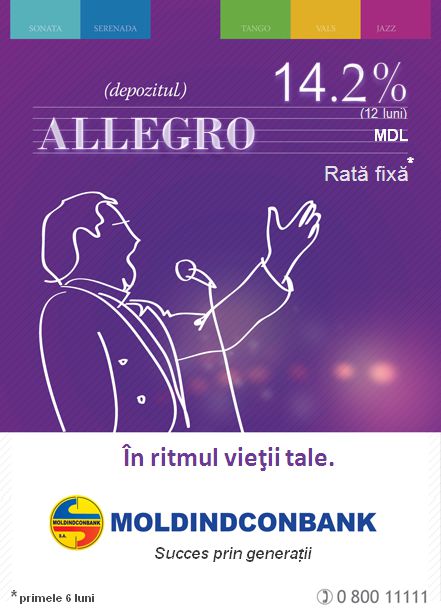 Moldindconbank a lansat un depozit nou - Allegro