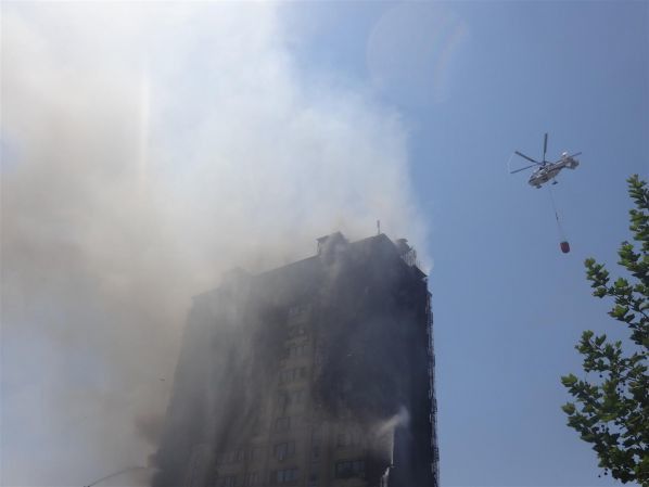 После пожара в Баку завели уголовное дело