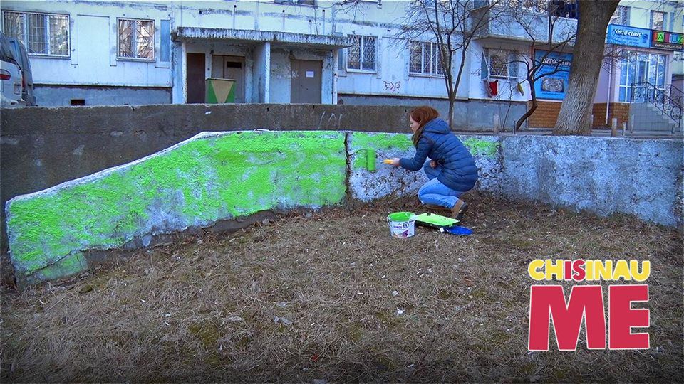 В Кишиневе готов новый арт-объект городского проекта Chisinau Is Me