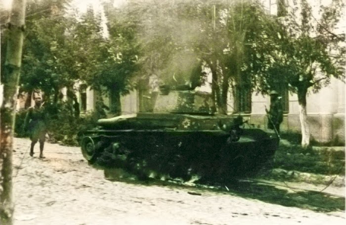 Интересные факты из истории Кишинева: Бой на улице Колумна в фотографиях