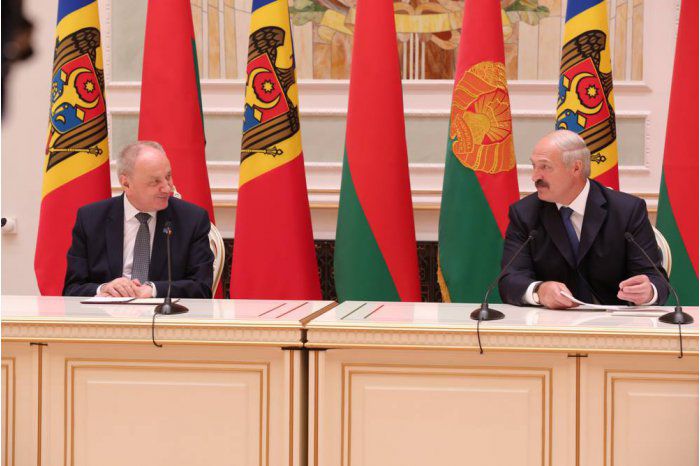 Президент Николае Тимофти провел в Минске встречу со своим белорусским коллегой