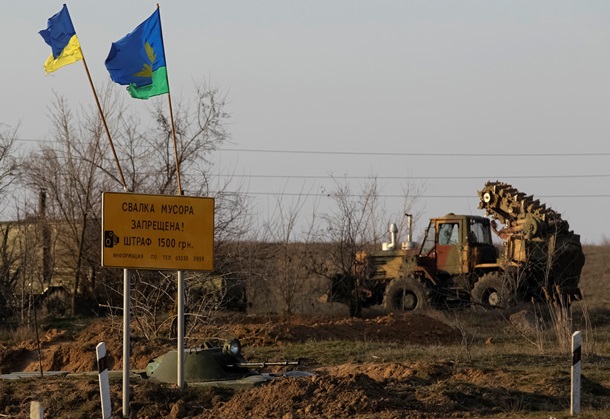 Украинская армия в действии. Фоторепортаж с блокпостов на границах с Крымом