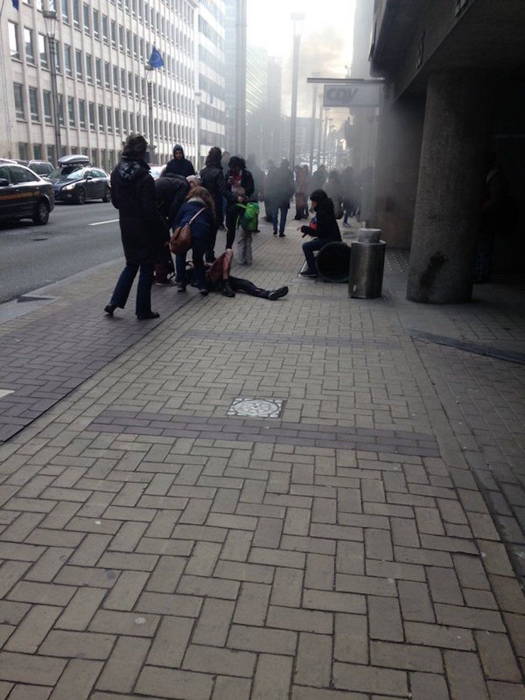 В метро Брюсселя прогремел взрыв