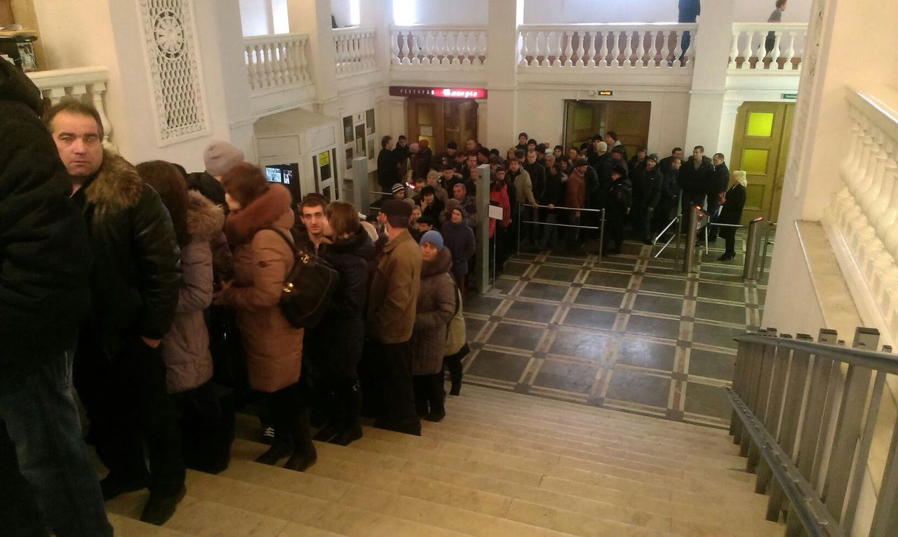 В Санкт-Петербурге очереди за право отдать свой голос