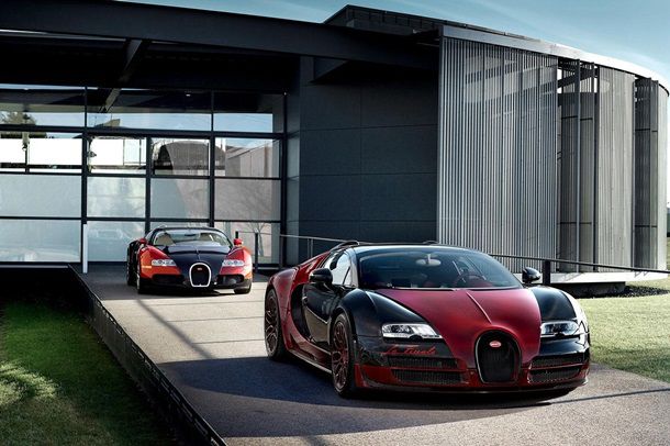 Опубликованы снимки последнего в истории Bugatti Veyron