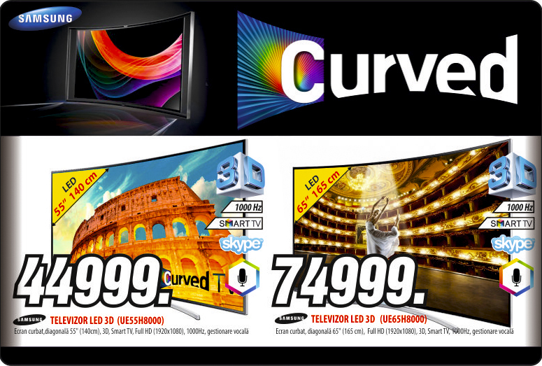 Doar la Bomba: televizoare Samsung din clasa “high-end” 2014