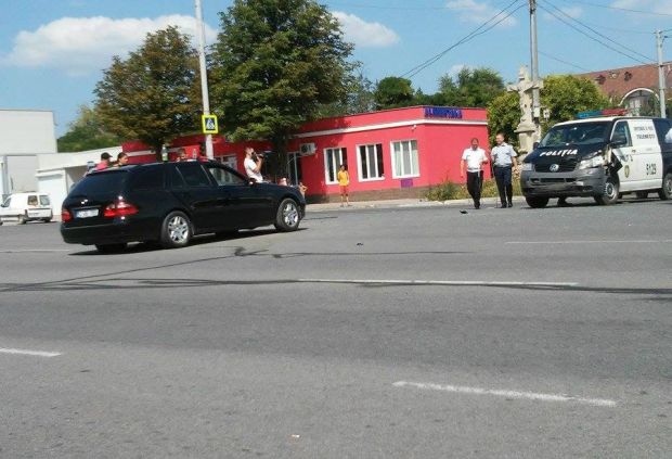 В Ставченах произошло ДТП с участием автомобиля полиции