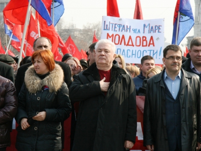 В Кишиневе начался марш