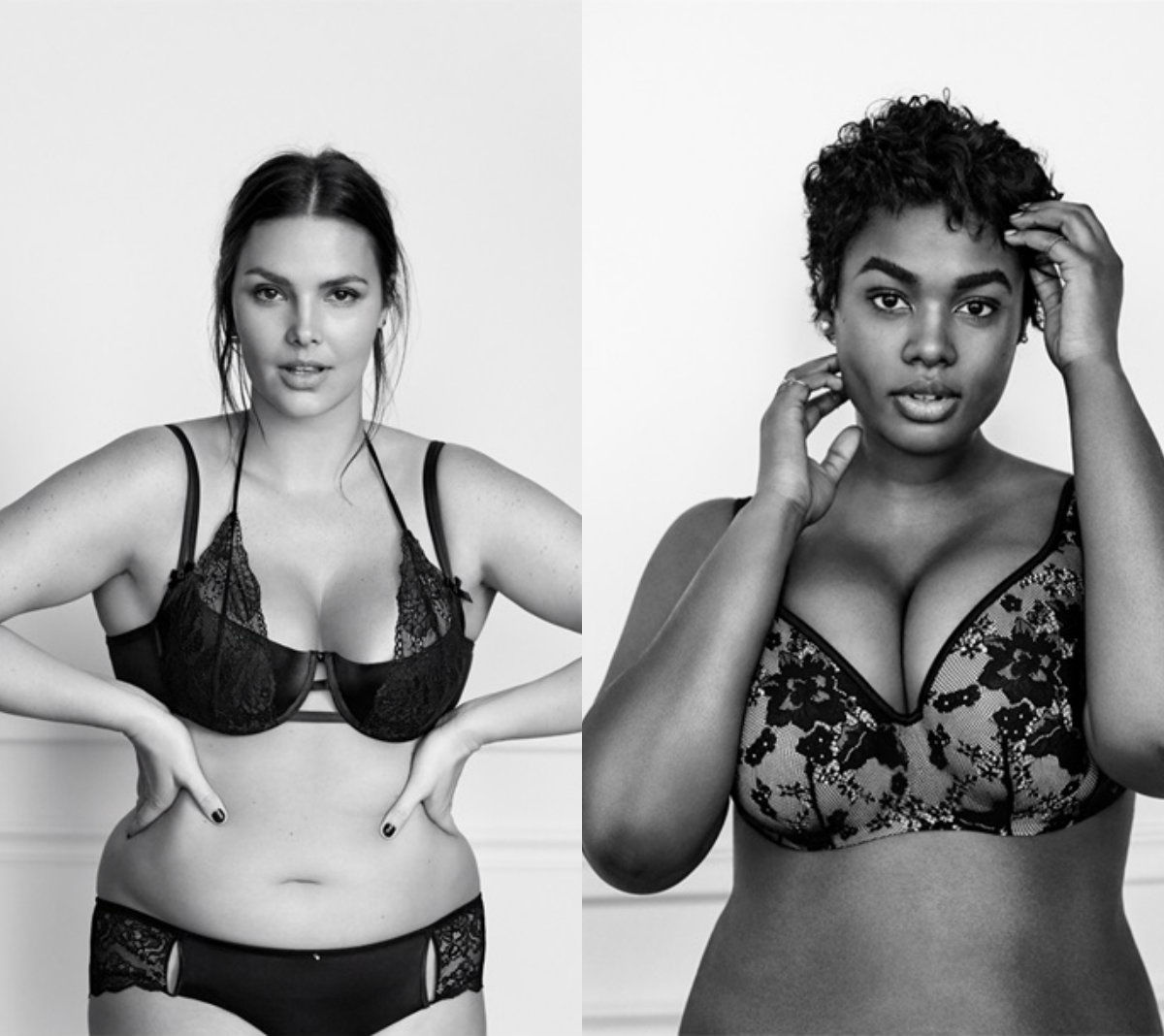 Модели plus size снялись в рекламе, "альтернативной" Victoria`s Secret