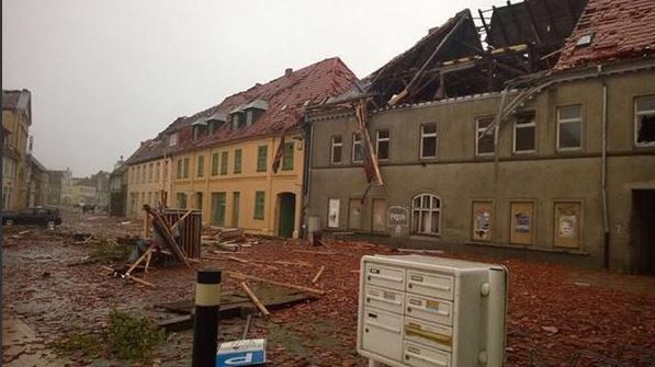 По северу Германии пронесся торнадо