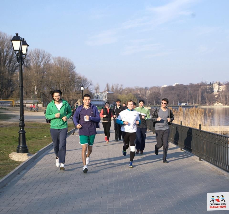 Alergare corporativă Sporter Run. Compania KPMG Moldova