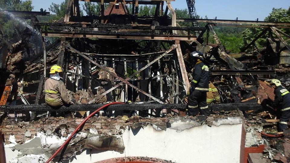 Пожар в ресторане Butoiaş потушен: здание сильно пострадало