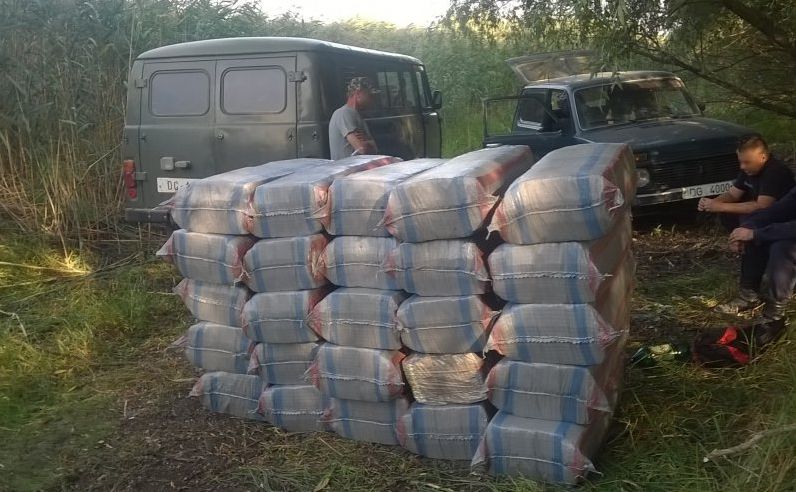 В Кагульском районе обнаружили крупную партию контрабанды