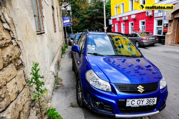 Cum se parchează şoferii din Chişinău