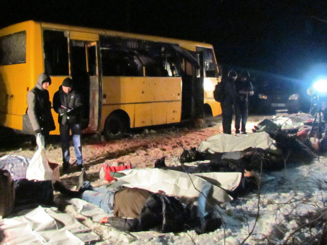 СБ ООН осудил обстрел автобуса под Донецком