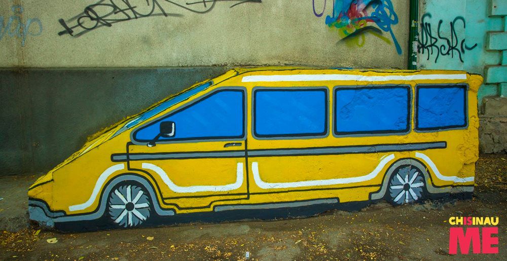 Инициативные ребята из проекта Chisinau is ME восстановили свой первый арт-объект