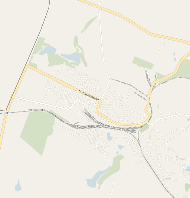 Город Окница на карте Point