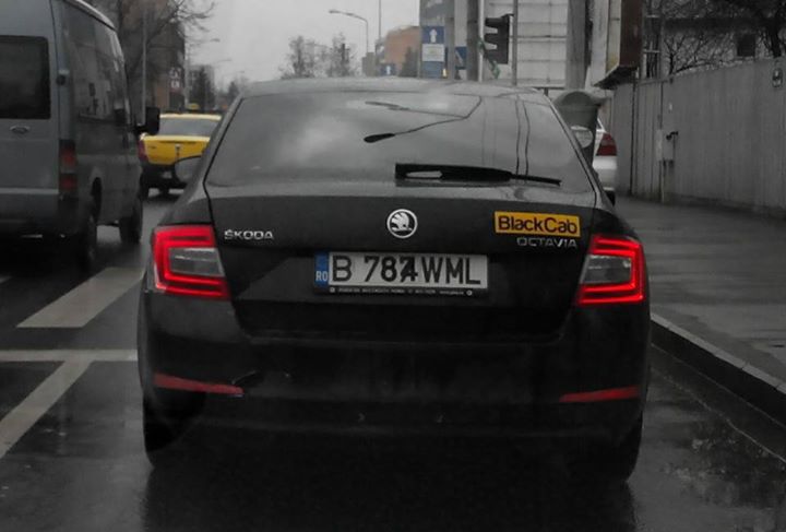 Cu siguranţă nu ai mai văzut aşa număr de înmatriculare
