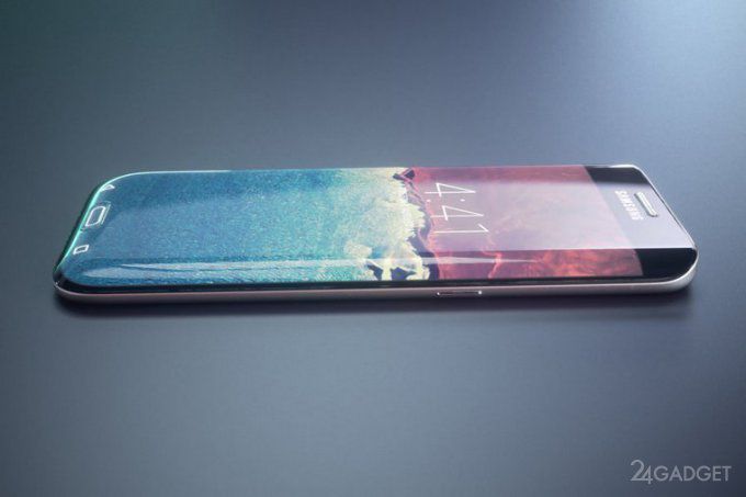 Samsung Galaxy S7 edge изогнули с трех сторон