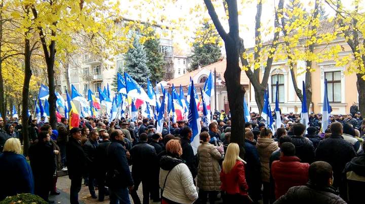 Многотысячный митинг «Нашей Партии»: «Долой Тимофти!»