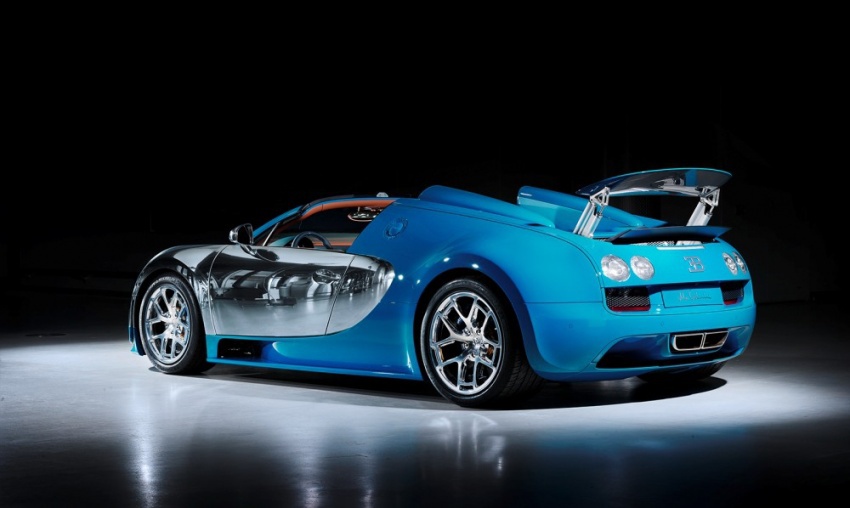 Bugatti выпустил суперкар всего в трех экземплярах