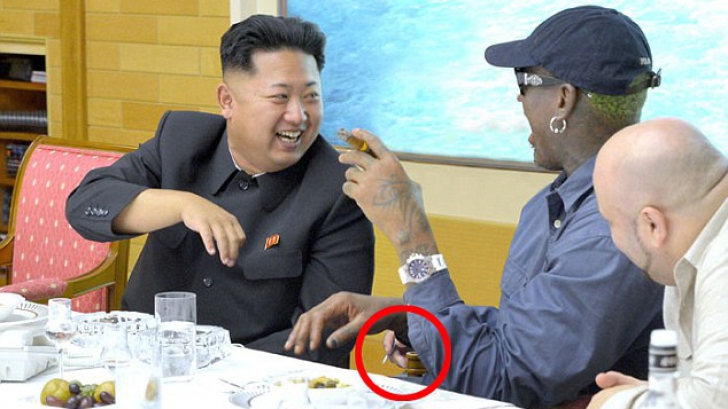 Gafă majoră a propagandei nord-coreene: Detaliul care pune sub semnul îndoielii întâlnirea dintre Rodman şi Kim Jong-un