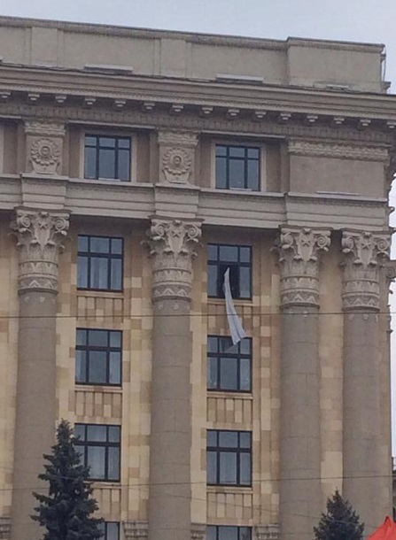 В результате штурма Харьковской ОГА побили активистов Майдана