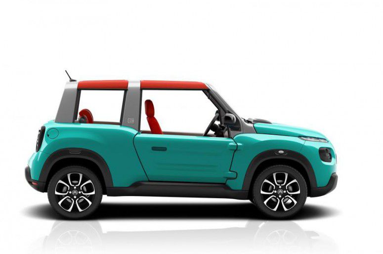 Citroen анонсировал стильный электрический кабриолет E-Mehari