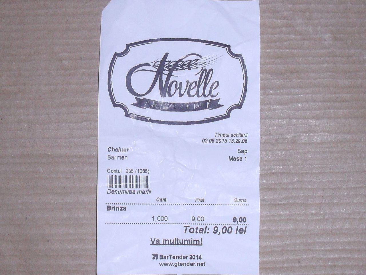 Ce oferă clienților o patiserie din capitală în locul bonului fiscal