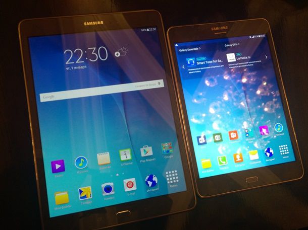 Samsung представила в России новые планшеты