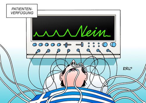 Кто не работает, тот ест. Карикатуры на референдум в Греции