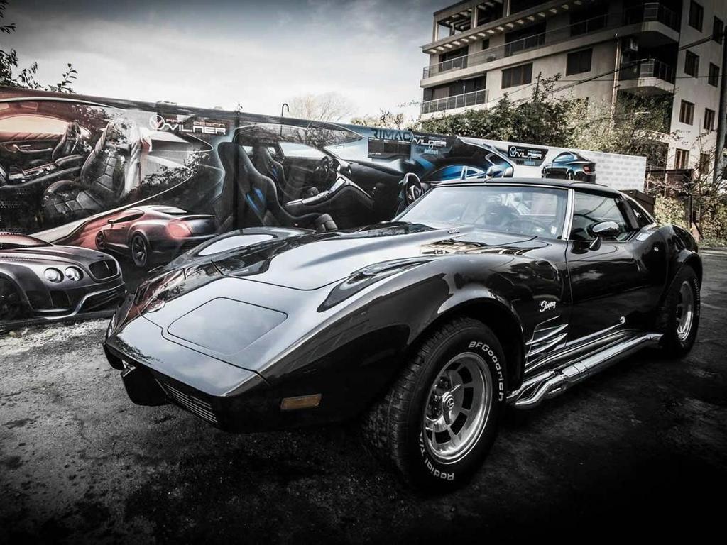 Тюнеры изрядно осовременили Chevrolet Corvette 1976 года
