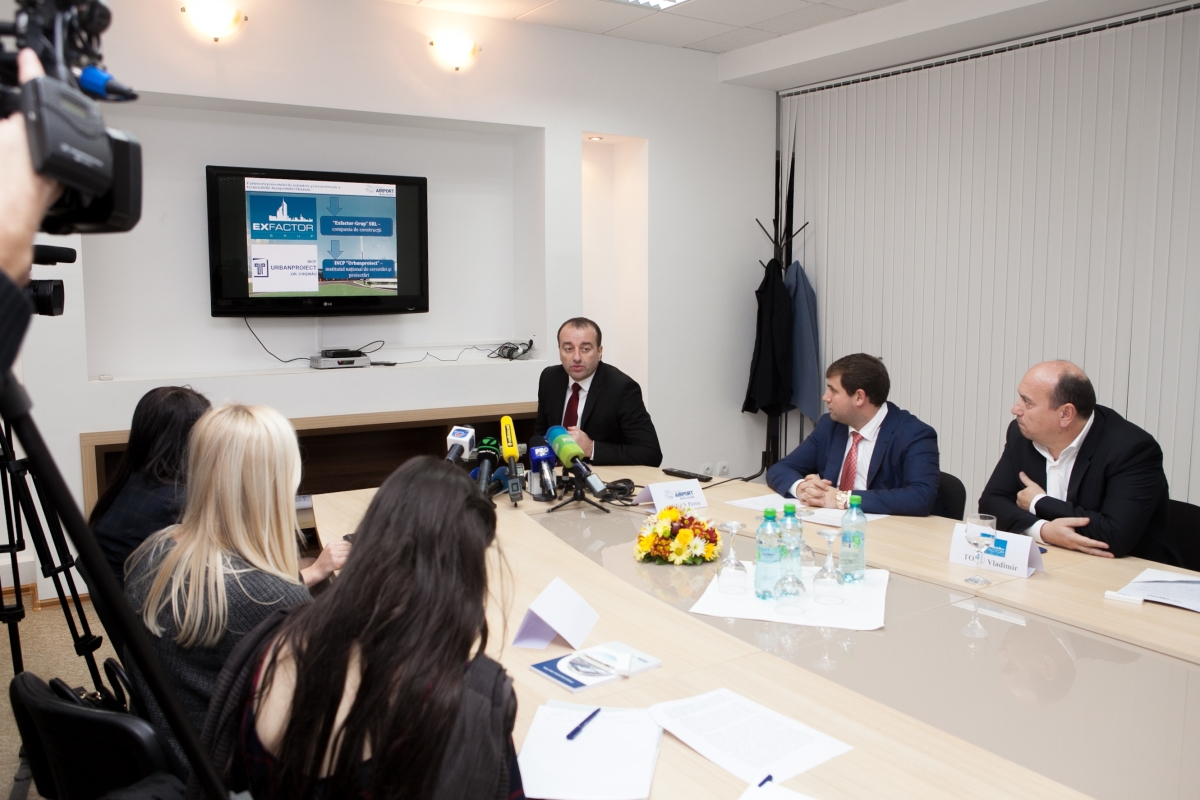 AVIA INVEST a dat startul extinderii şi reconstruirii terminalului Aeroportului Internaţional Chişinău