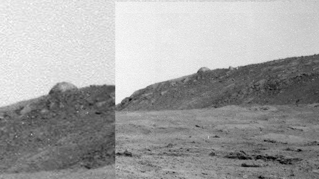 Opportunity нашел на Марсе «дот инопланетян»