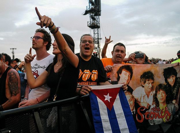 Шоу Rolling Stones на Кубе собрало сотни тысяч зрителей
