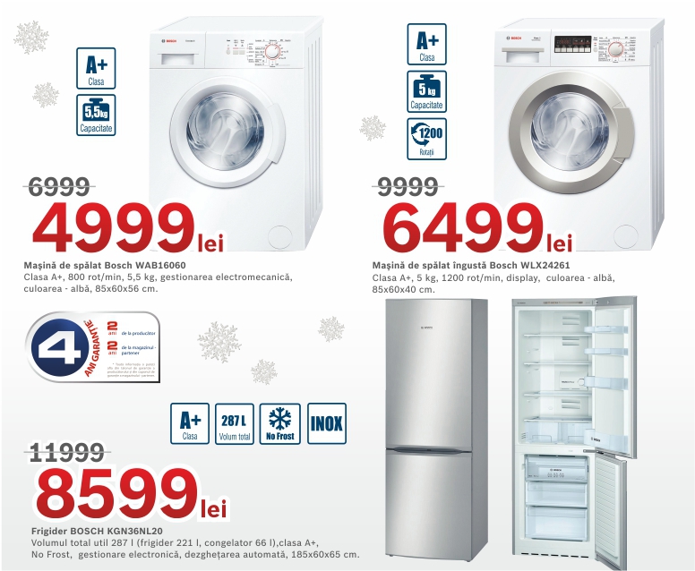 Bosch Siemens: vînzarea absolută a modelelor anului 2013