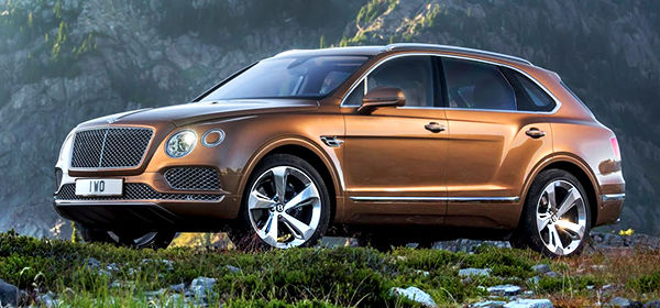 Первый в истории кроссовер Bentley получит дизельную версию