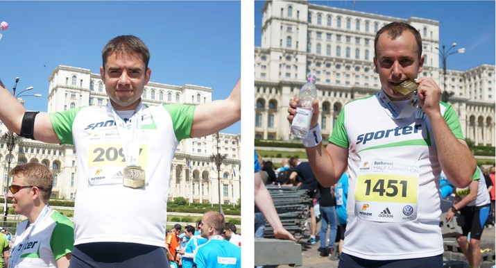 Тренер Sporter.md выиграл 10-километровый забег в Бухаресте
