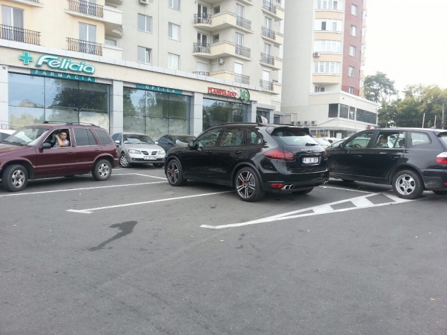 gafă, automobil