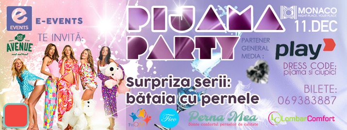 pijama, party