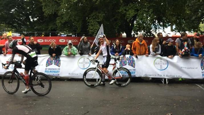 Дмитрий Волошин финишировал на соревнованиях Ironman