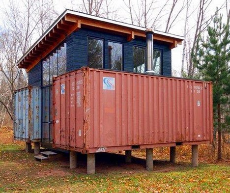 container de transport, constructia