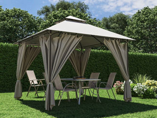 Pavilion gradina terasa curte , NOU sigilat298 x 298 cm, H 280 cm,